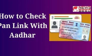 How to Check Pan Link With Aadhar