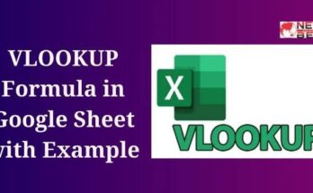 VLOOKUP Formula in Google Sheet with Example